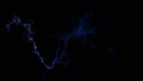 abstract background of smoke moving around in darkness. animation