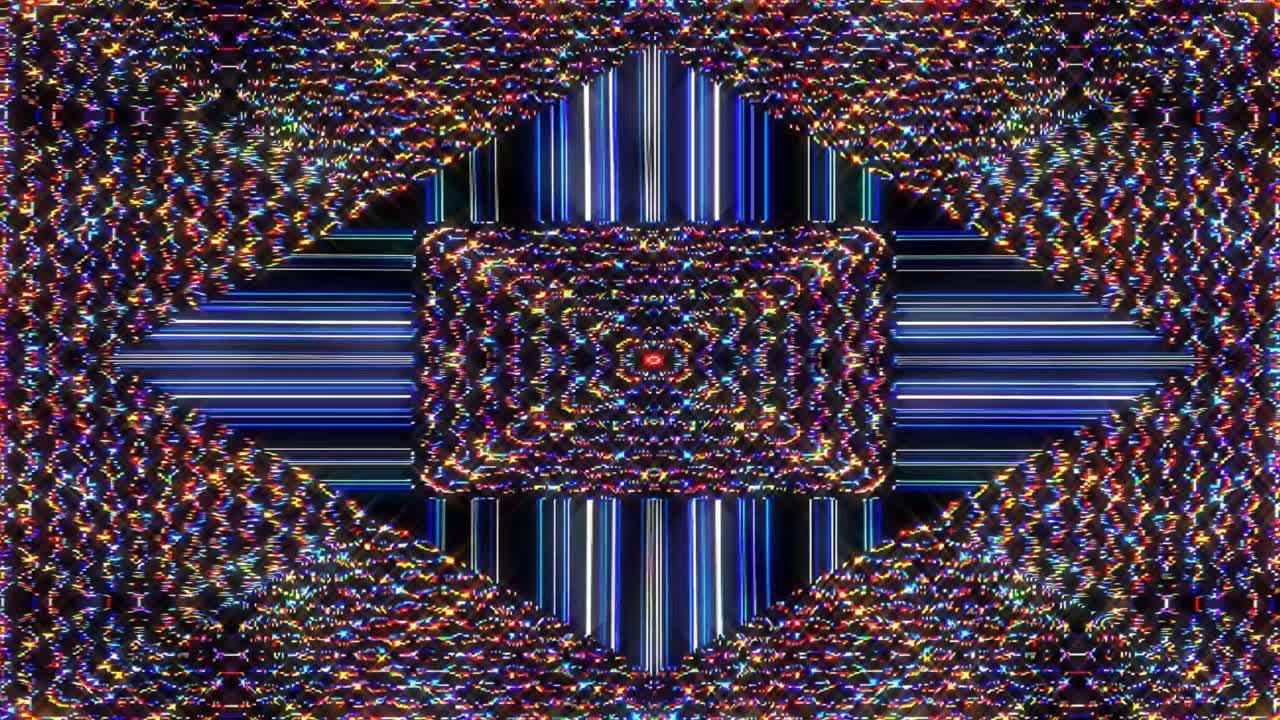 líneas abstractas en movimiento fondo gráfico. para el espectáculo, animación de hermosos adornos brillantes. tallo liso