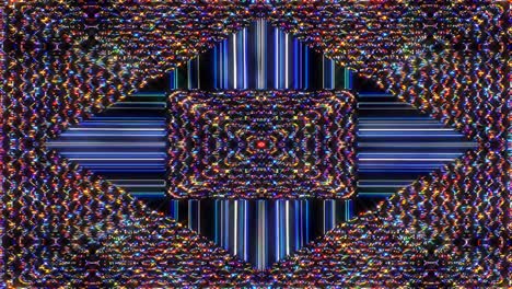 líneas abstractas en movimiento fondo gráfico. para el espectáculo, animación de hermosos adornos brillantes. tallo liso