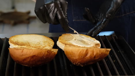 crafting the ultimate burger: toasted buns and savory layers
