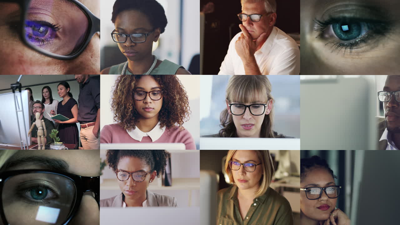 Diverse Business People Working in Office