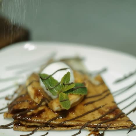 chef in restaurant kitchen cooking