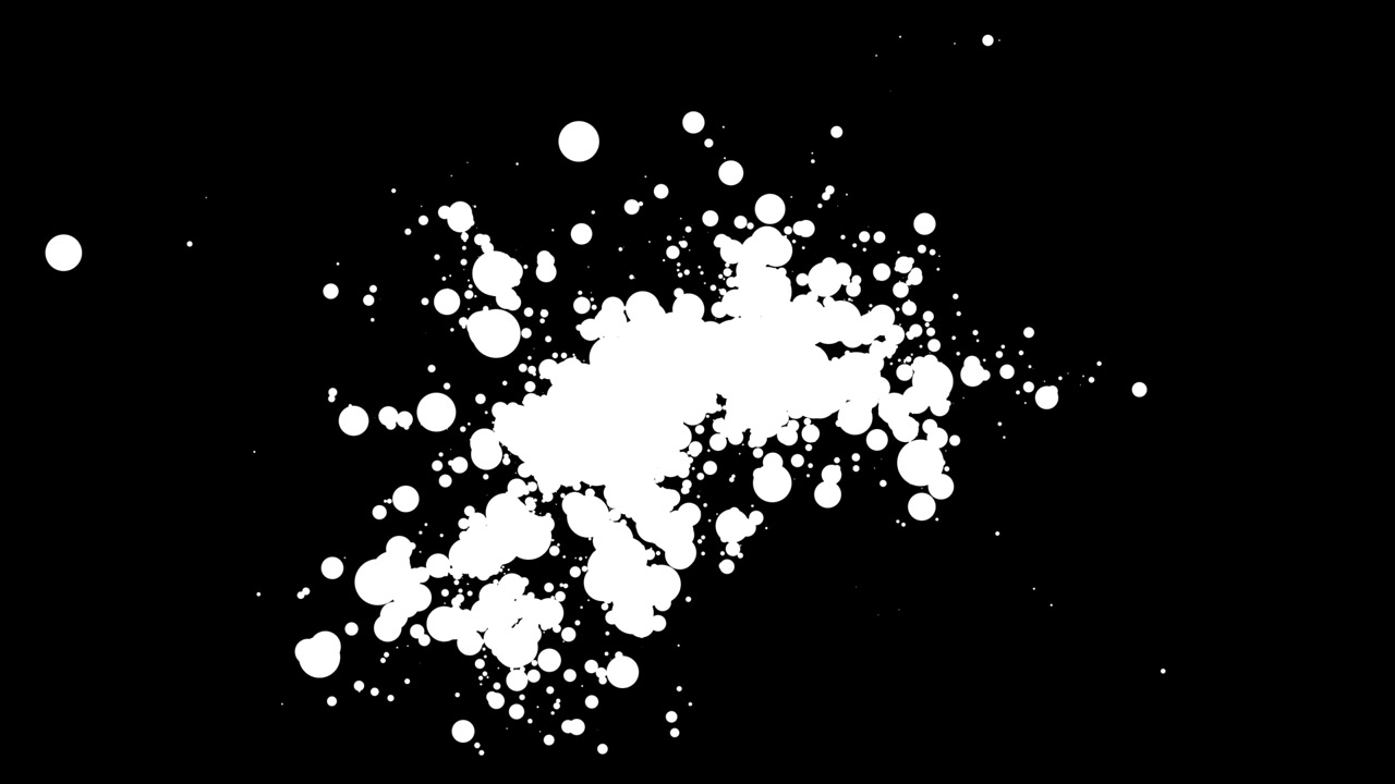 Spruzzi di vernice astratta