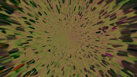 efectos de zoom futuristas, infinito o bucle sin costuras. animación de un fondo de concepto de tecnología dinámica de zoom abstracto.