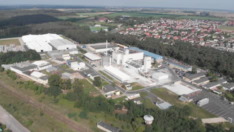 Aerial-view-of-glasswork-drone