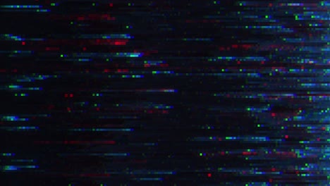 diseño único abstracto animación digital ruido de píxeles error de fallo daño de video
