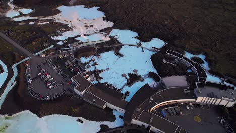 people inside blue lagoon iceland's most popular attraction in reykjanes peninsula