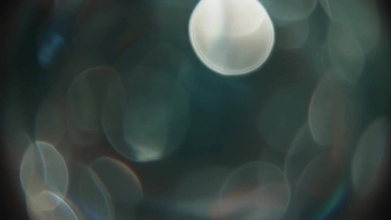 Abstract Light Bokeh Background with Soft Circular Flares