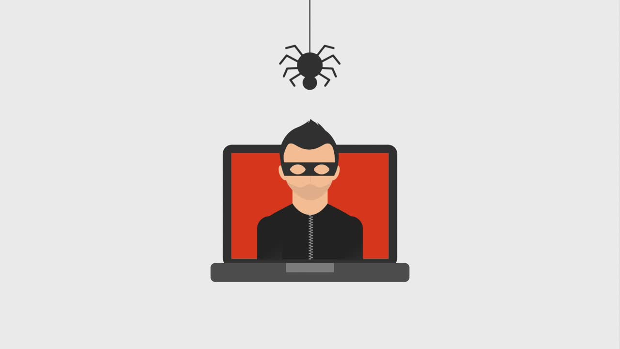 cyber security technology animation hd