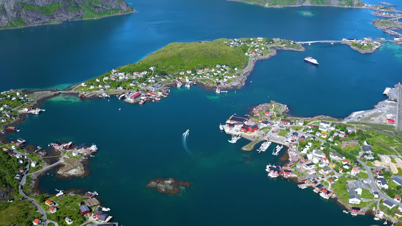 루포텐 군도 파노라마 섬