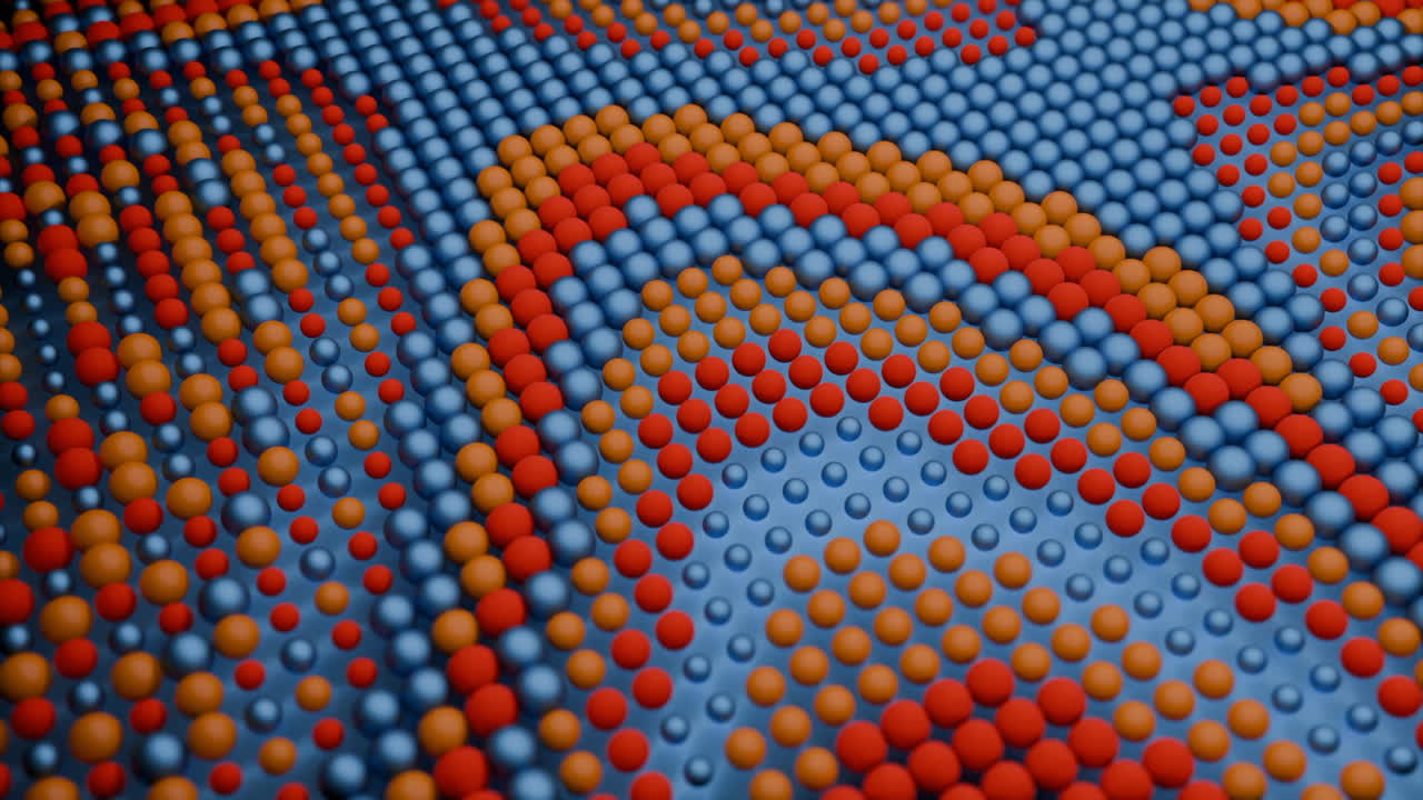 구체의 추상적인 기하학적 패턴