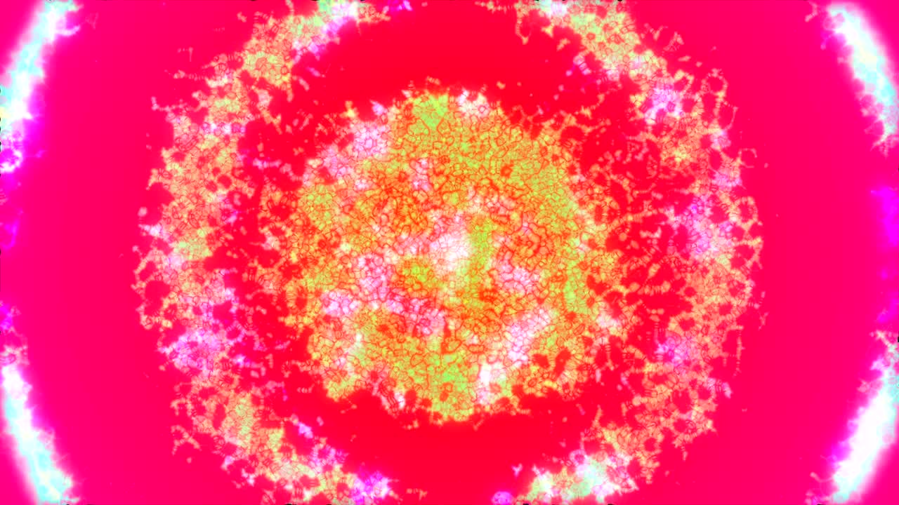 매운 반이는 애니메이션, 밝은 추상, 끝없는 모션 배경, 원활한 루프