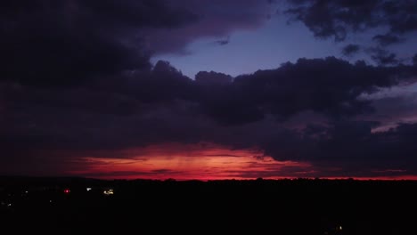 sunset sky with storm clouds approaching-1