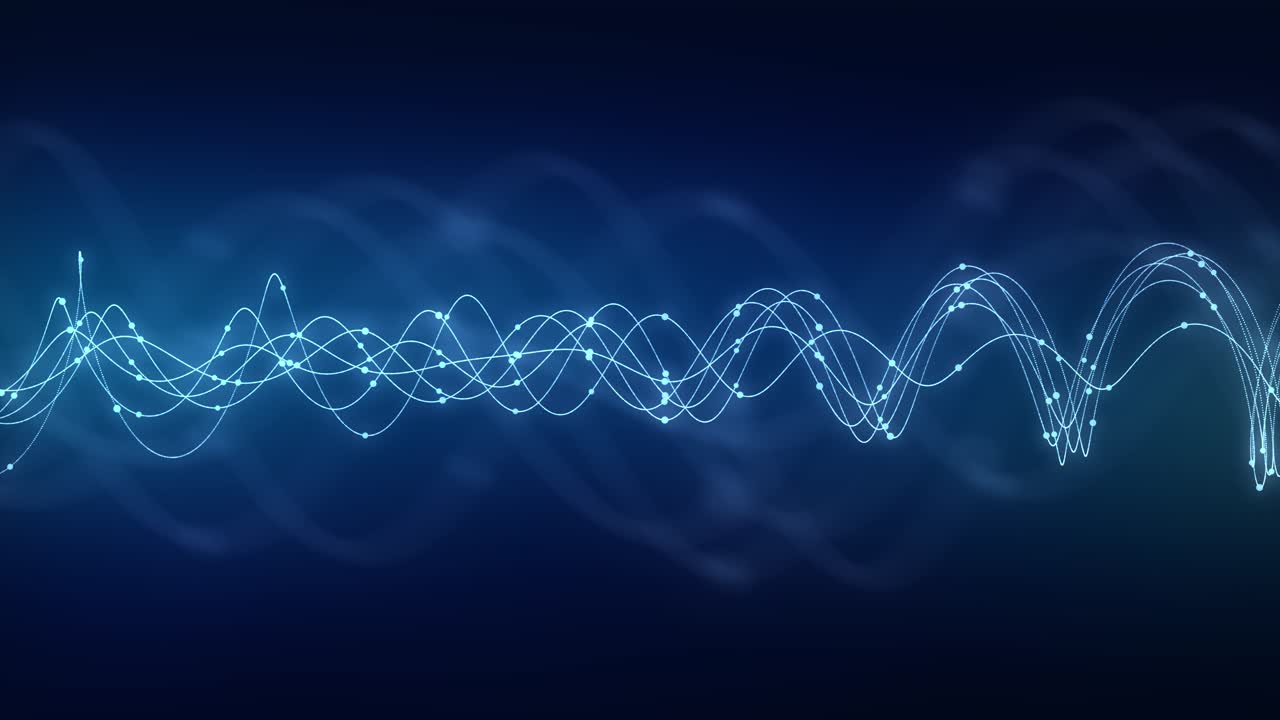Digital Wave: Futuristic Soundwave Technology and Data Flow