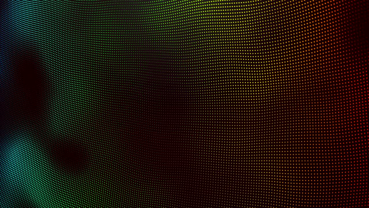 Popular abstract motion background Digital waving surface. Seamless loop. 3d animated 4K