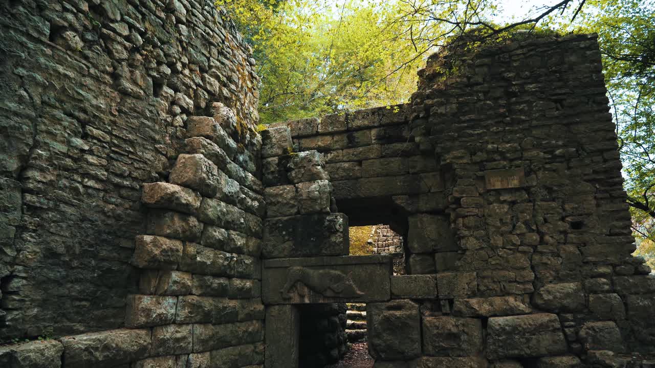 알바니아의 부트린트, 영화 같은 장소 - 4k의 유네스코 세계 유산 센터