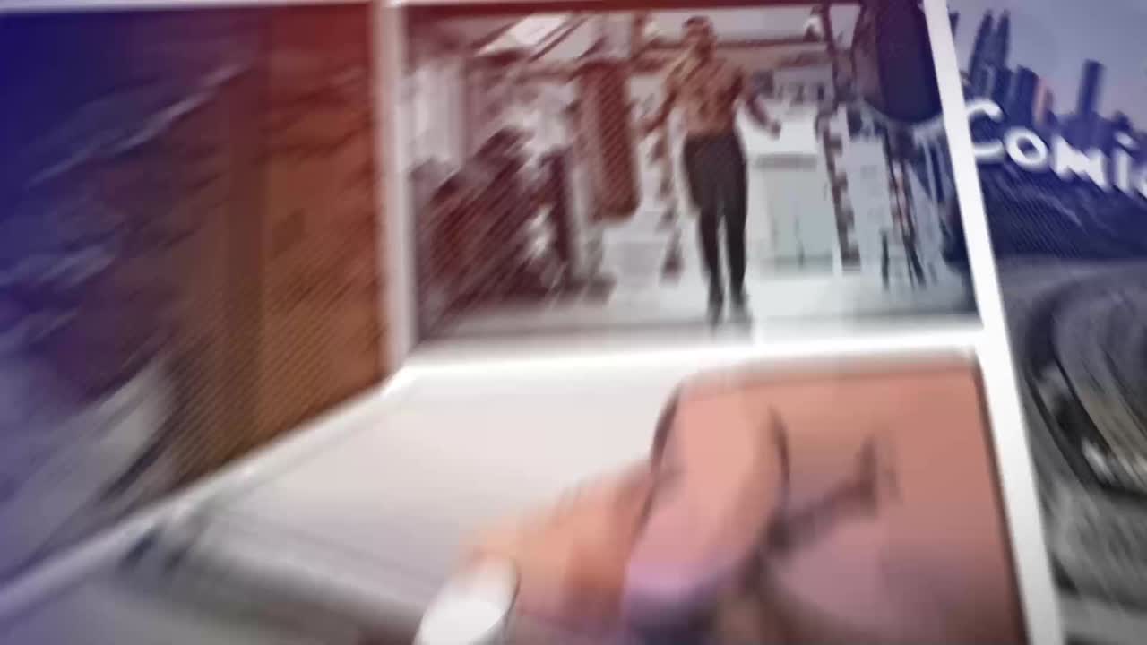 Comic Book Panels with Various Animals and Landscapes