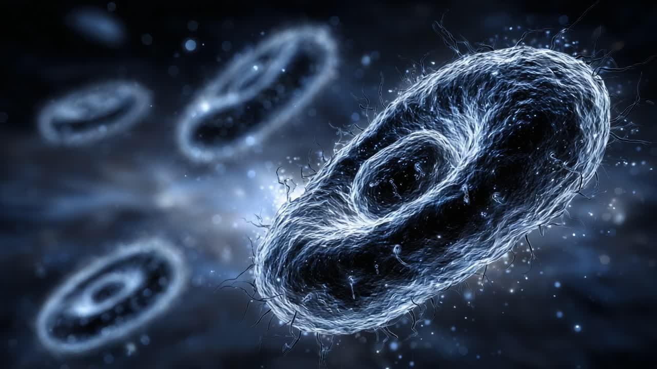 Dynamic Visualization of Abstract Energy Forms: Exploring the Intricacies of Light and Motion in a Stellar Environment