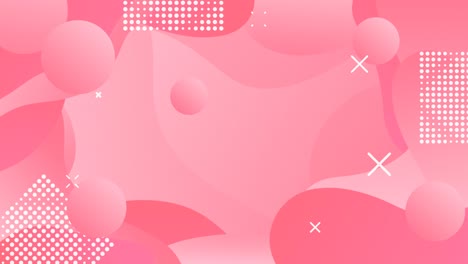 gently pink abstract background with white salutes.