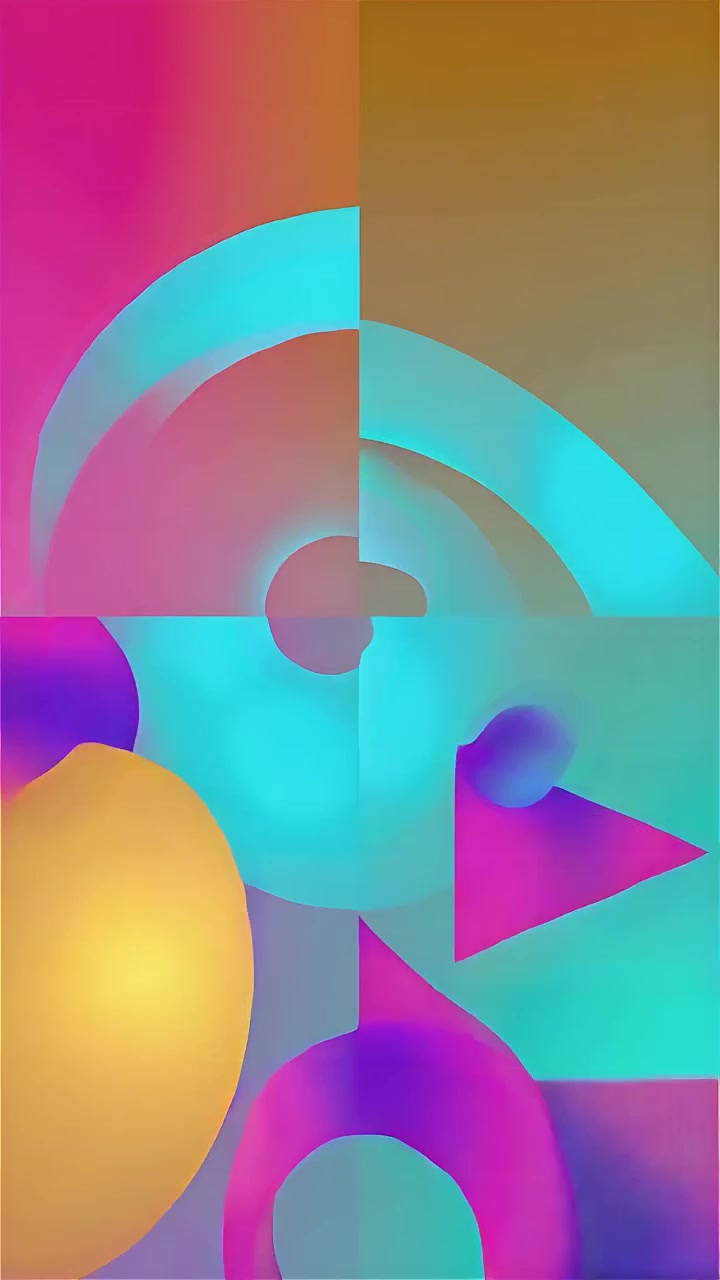 Abstract Colorful Gradient Motion Background 4K