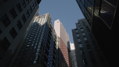 financial district in manhattan new york city buildings