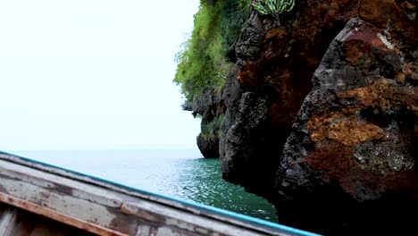 coastal scenery and rocky cliffs