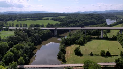 I77-über-Dem-New-River-In-Der-Nähe-Von-Shot-Tower-Virginia