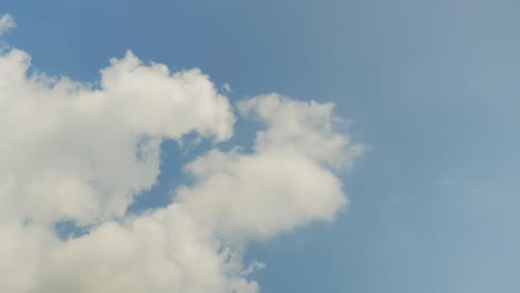 clouds forming in a short timelapse