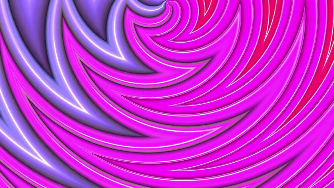 Abstract 3d seamless bright background in 4k with red blue tapes. Red blue stripes move cyclically in simple geometry cartoon creative style. Looped smooth animation. 1