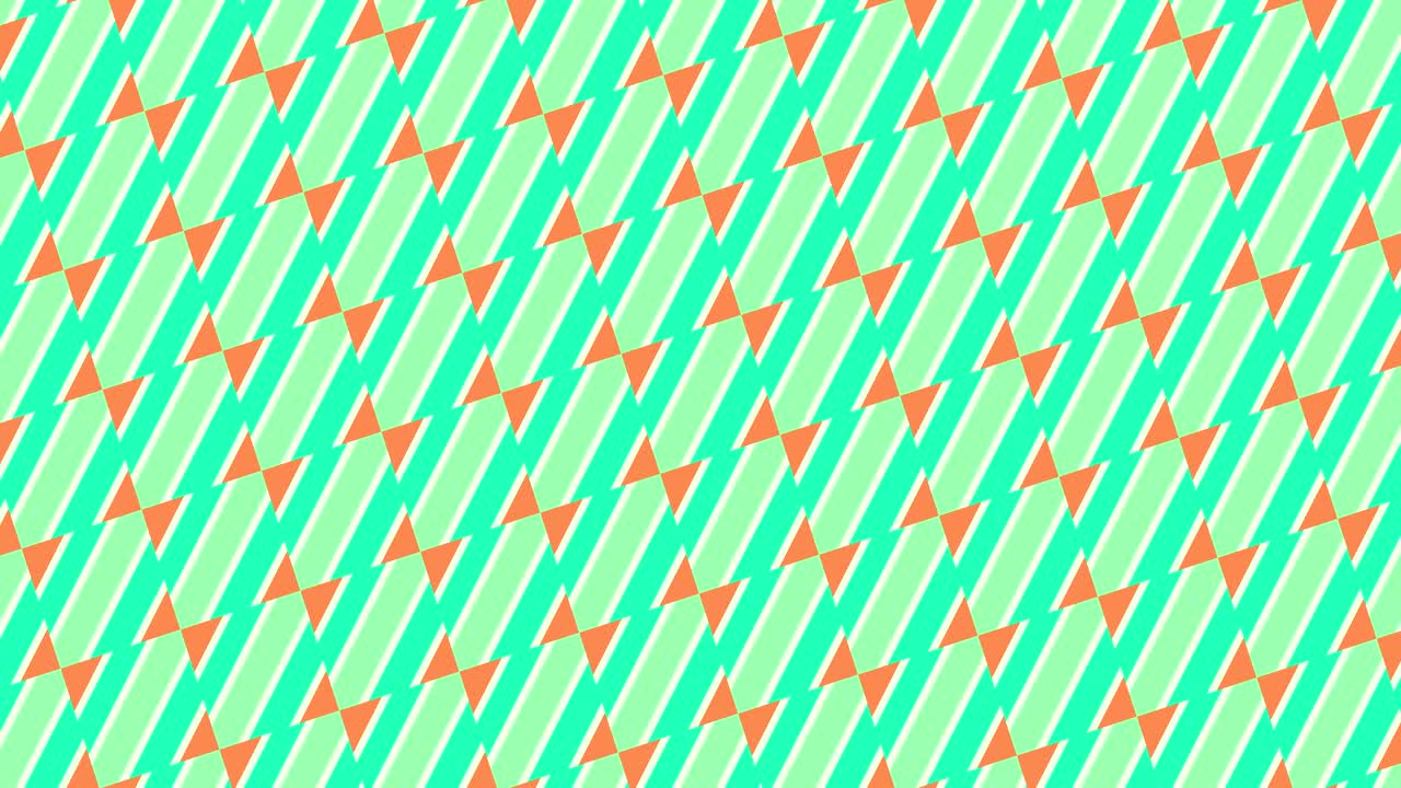 Graphic pattern that changes color as it rotates to the left