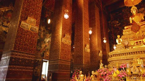 a glimpse inside bangkok's historic wat pho temple