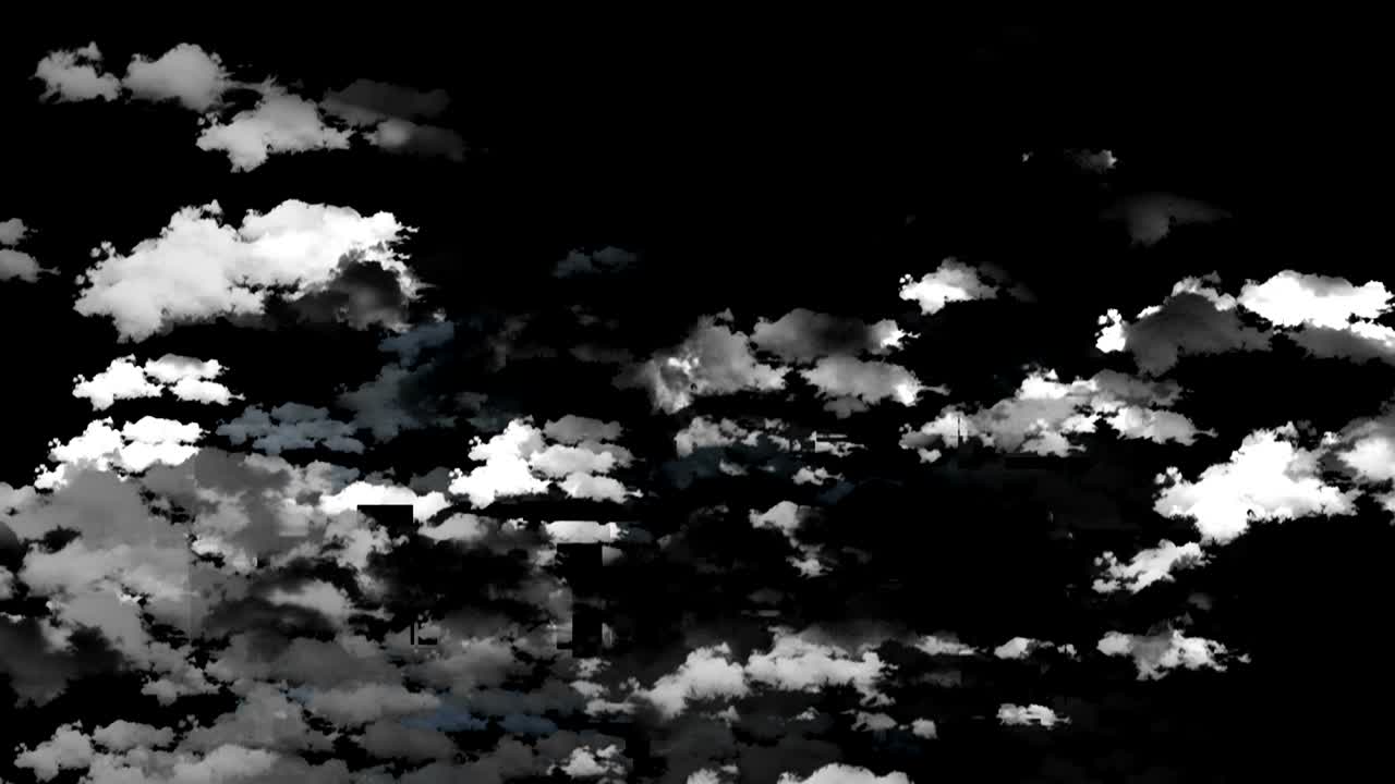 구름과 추상적 인 배경