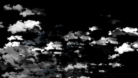 abstract background with clouds
