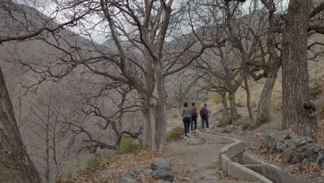 Group-of-people-hiking-in-the-autumn-season