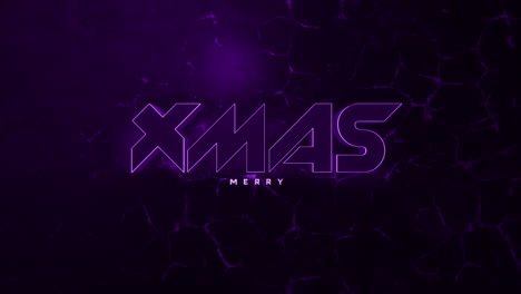 Texto-De-Feliz-Navidad-Monocromático-Oscuro-En-Degradado-Púrpura-1