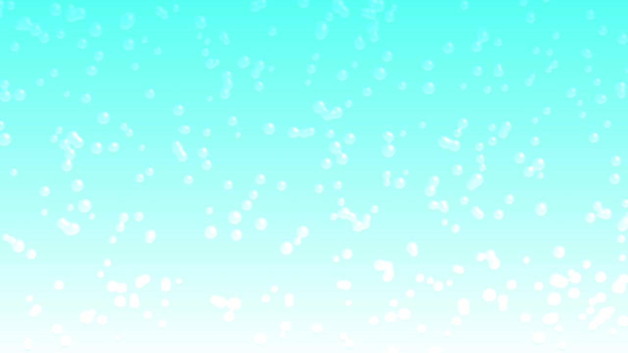 유리 방울 물방울 분류 모션 그래픽