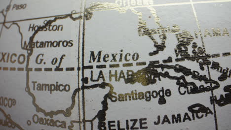 map of mexico and the caribbean