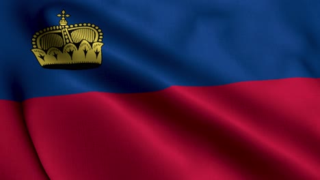 Liechtenstein-Flag