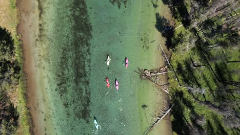 Clear-waters-of-the-pristine-rivers-of-southern-Oregon-viewed-form-above