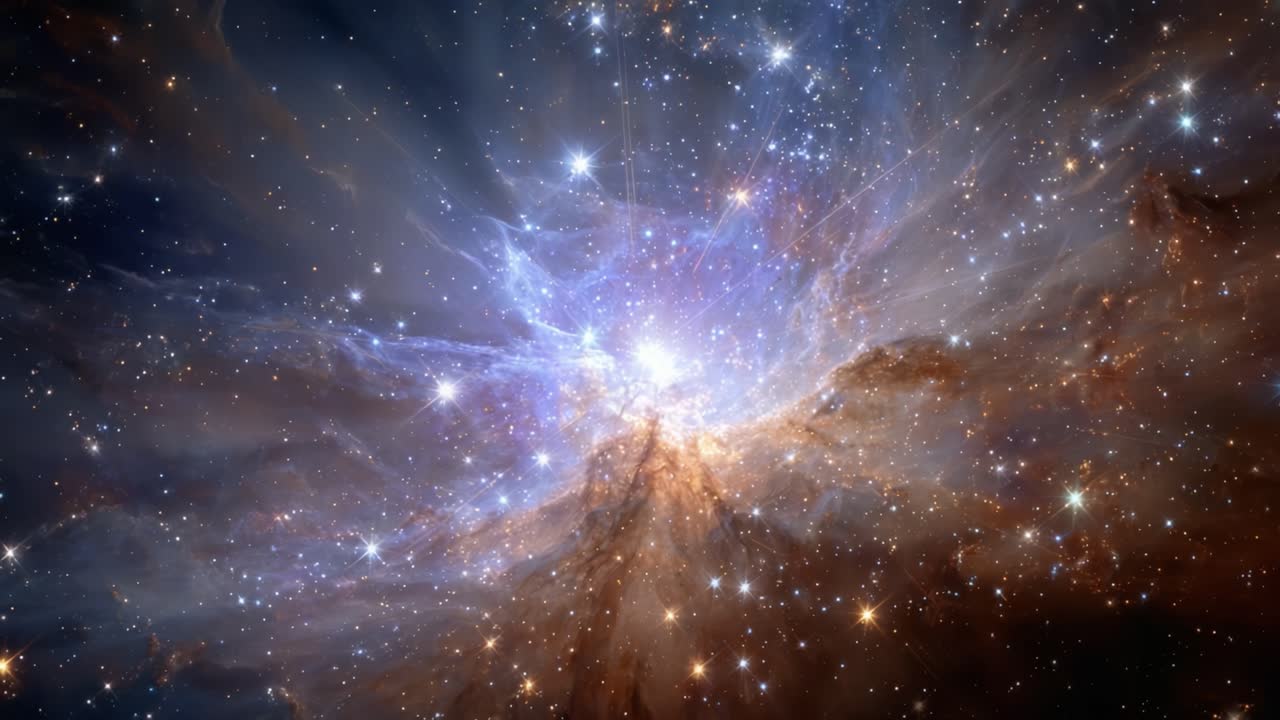 A Stunning Cosmic Display: Ethereal Nebula Unveils Hidden Stars and Celestial Wonders in the Vast Expanse of the Universe, A Glimpse into Stellar Formation and Galactic Beauty