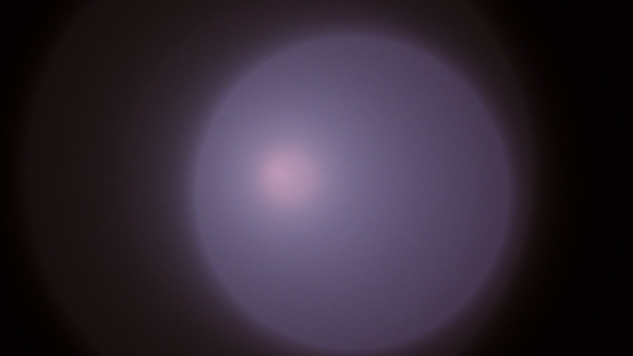 Pro lens flare matte effect with real film grain and film movement