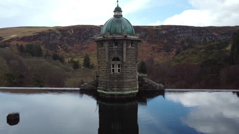 pen y garreg dam reflections