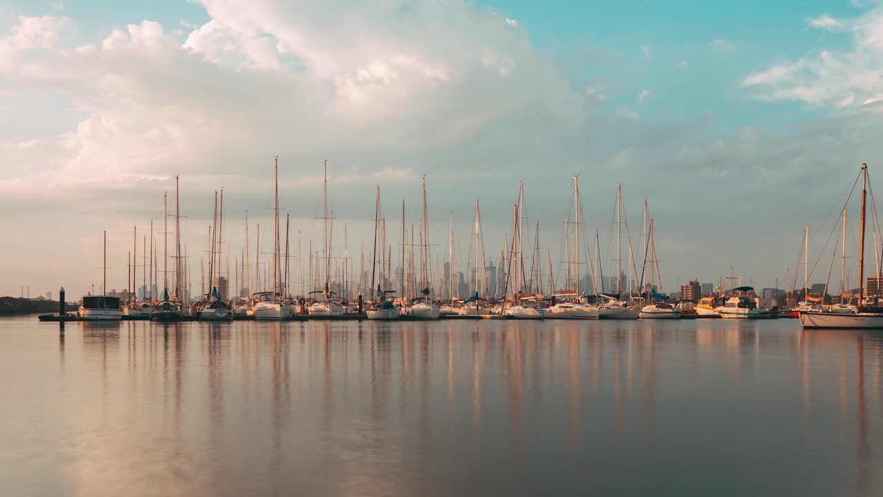Port of Melbourne in Australia