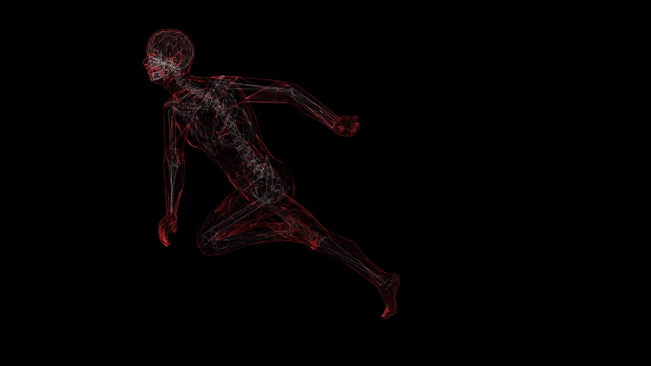 background astratto della scienza come concetto futuristico