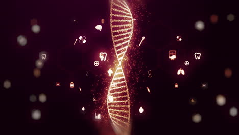 DNA and Medical Icons