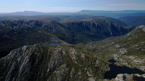 Luftaufnahme-Von-Oben-Auf-Cradle-Mountain