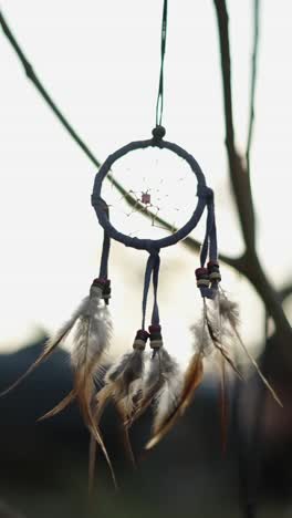 dreamcatchers with feathers