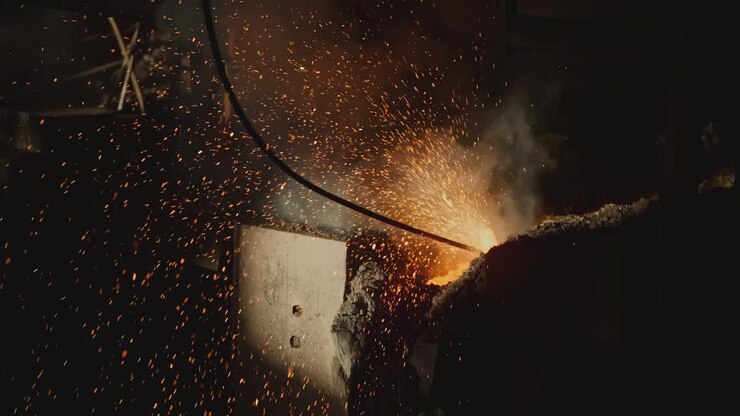 Welding Process in Industrial Setting