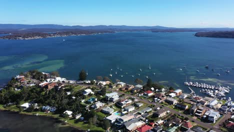 Lago-Macquarie---Puerto-Deportivo-De-Mark-Point