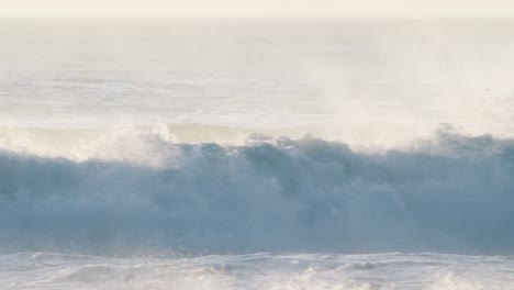 view of waves on seashore